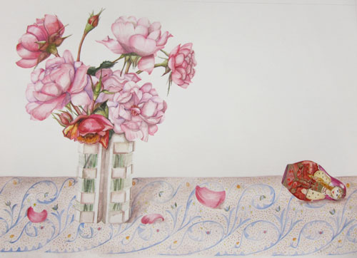 Elisabeth Bramwell, Doll and Roses